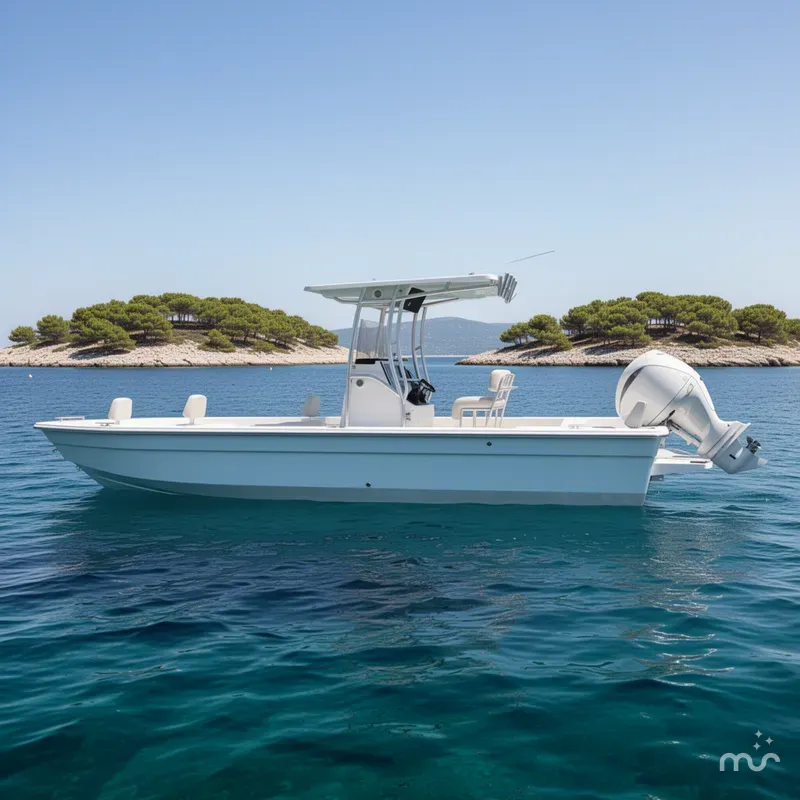 Slide: The Image of Bay Rider 2460 FS Skiff 2026 - 2