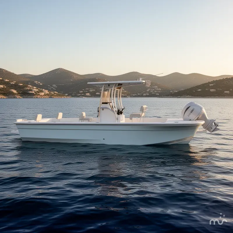 Slide: The Image of Bay Rider 2460 FS Skiff 2026 - 2