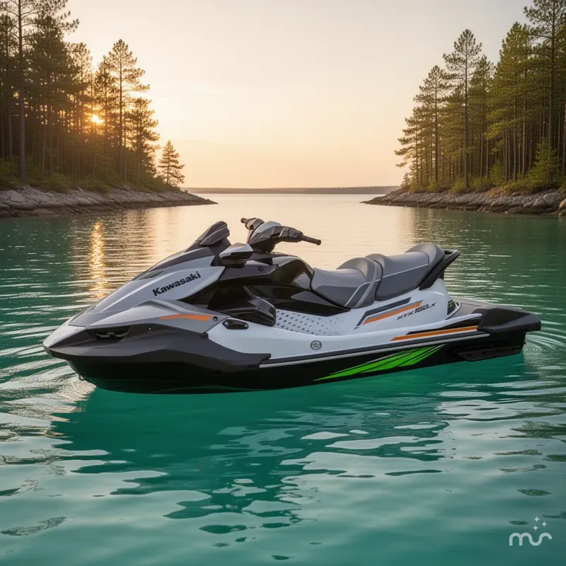 Slide: The Image of Kawasaki STX160LX 2026 - 2