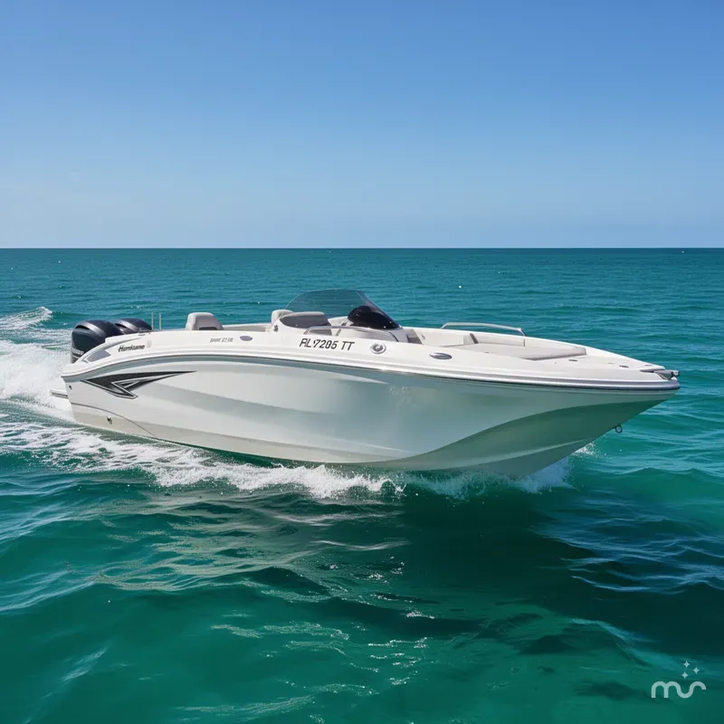 Slide: The Image of Hurricane Sundeck Sport 218 OB 2024 - 0