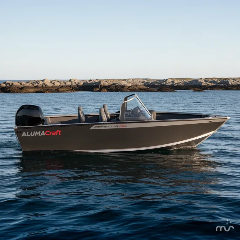 Slide: The Image of Alumacraft Competitor 195X Sport 2026 - 2