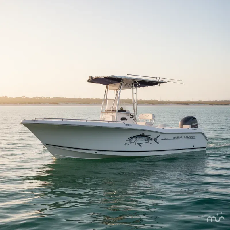 Slide: The Image of Sea Hunt Triton 232 2007 - 2