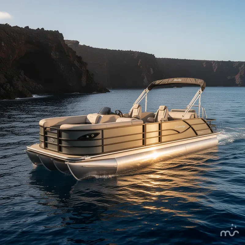 The Image of Bentley Pontoons Legacy 200HP Swingback 223 Tritoon 2026 - 0