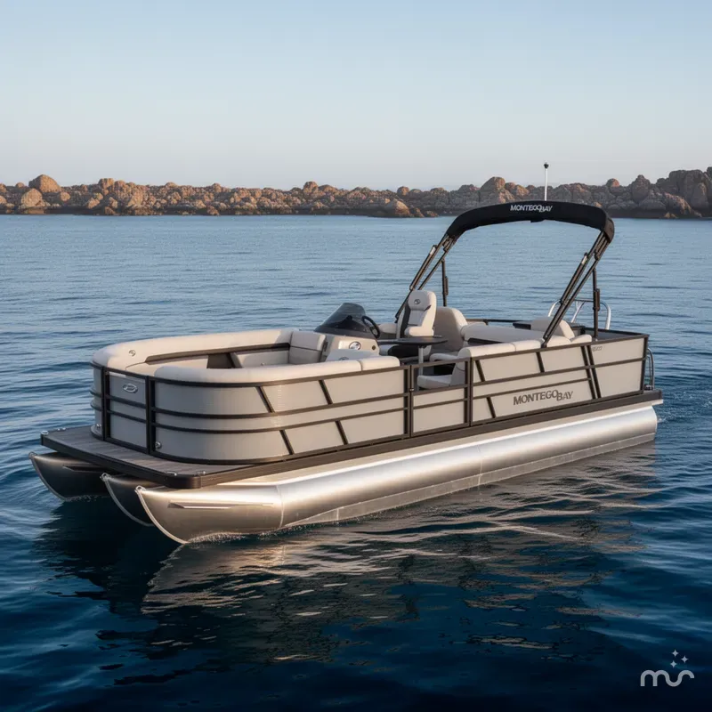 The Image of Montego Bay 150HP Fish & Cruise 8522 Tritoon 2026 - 0