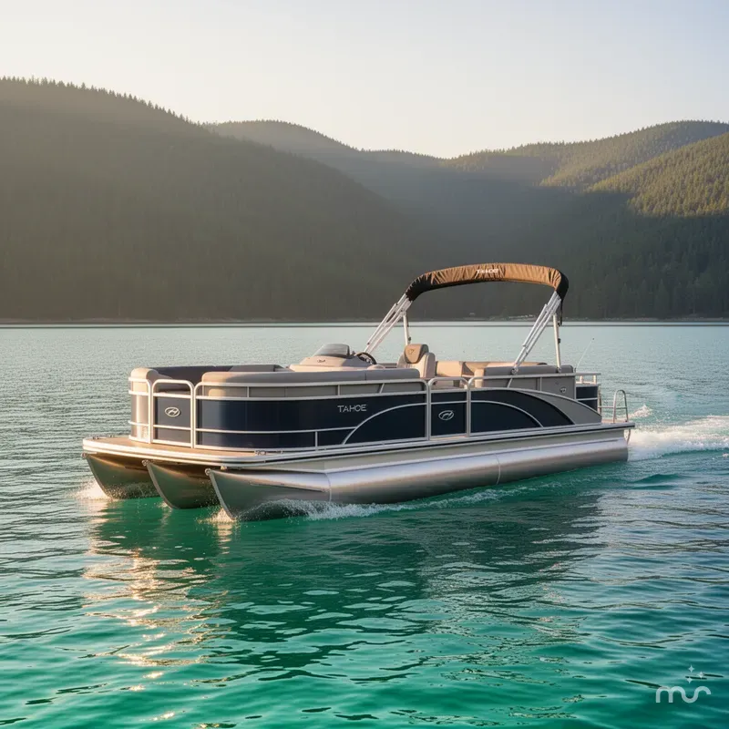 The Image of Tahoe LTZ 200HP VRB 2385 Swingback Tritoon 2026 - 0