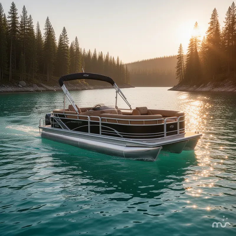 The Image of Tahoe Sport 200HP VRB 2385 Swingback Tritoon 2026 - 0