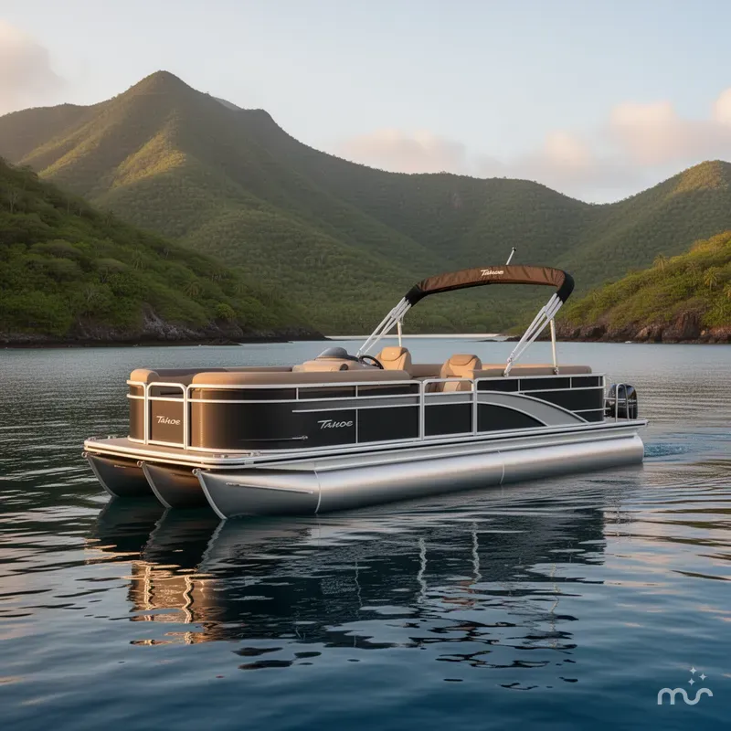 The Image of Tahoe LTZ 200HP Quad Lounge Shift SS 2385 Tritoon 2026 - 0