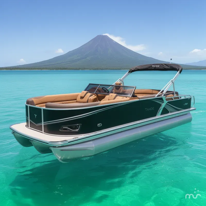 The Image of Tahoe LTZ 200HP Elite Windshield 2385 Tritoon 2026 - 0