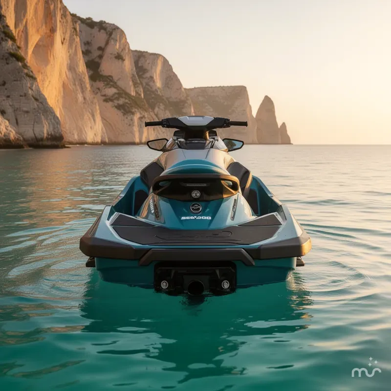 Slide: The Image of Sea-Doo GTX Limited 325 Teal Metallic 2026 - 3