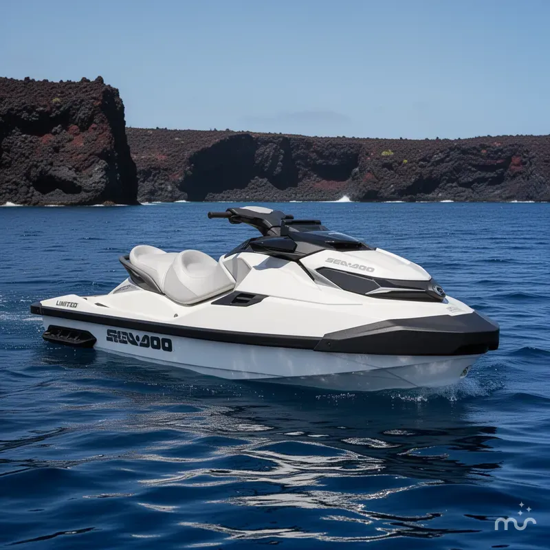 Slide: The Image of Sea-Doo GTX Limited 325 White Pearl Premium 2026 - 2