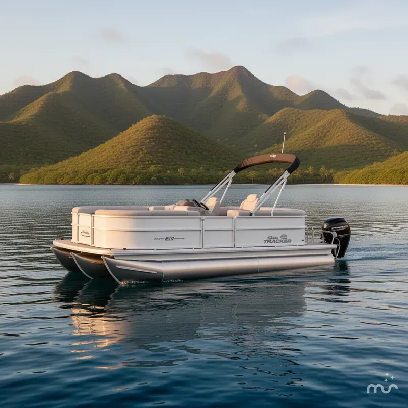 The Image of Sun Tracker Party Barge 20 DLX 2026 - 0