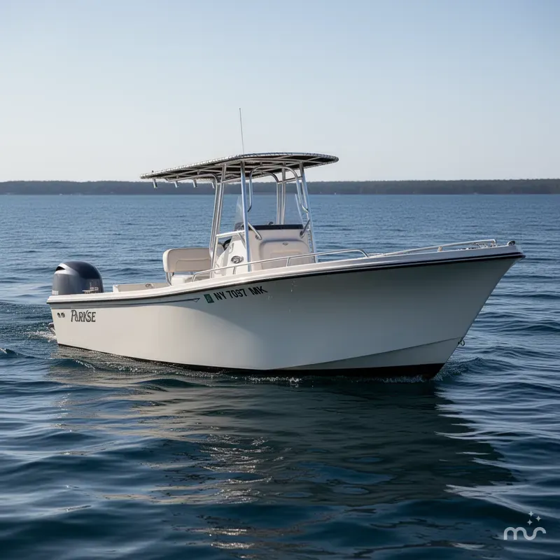 Slide: The Image of Parker Marine 21SE Center Console 2015 - 0