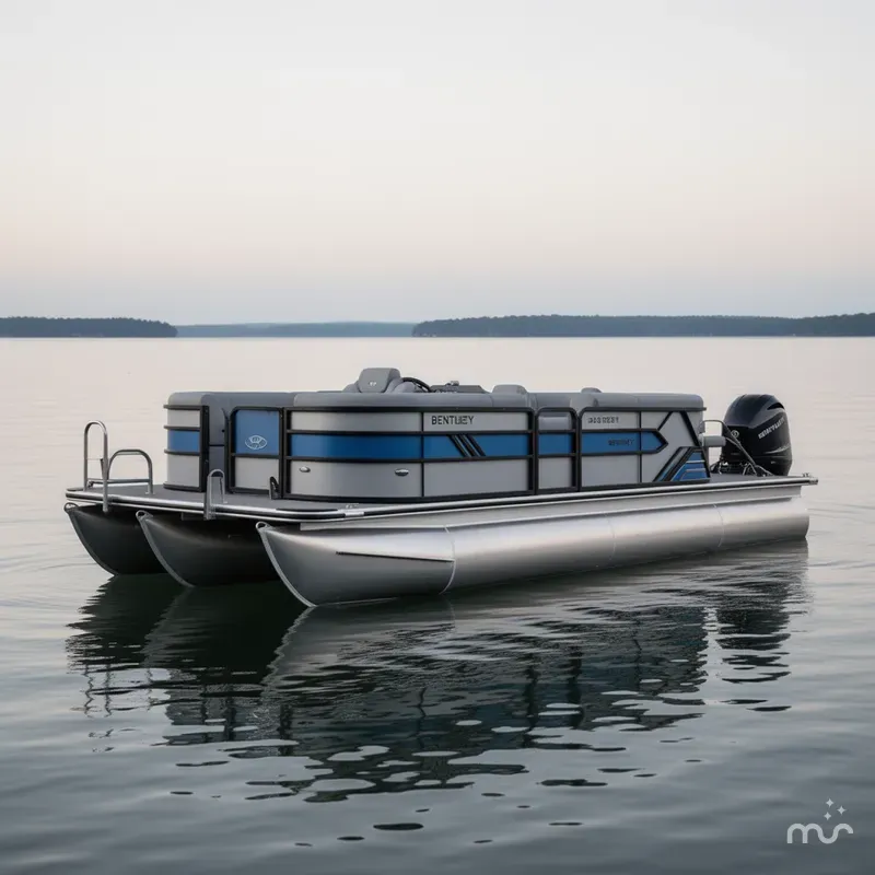 Slide: The Image of Bentley Pontoons 223 Bolt Tri Toon 2025 - 0