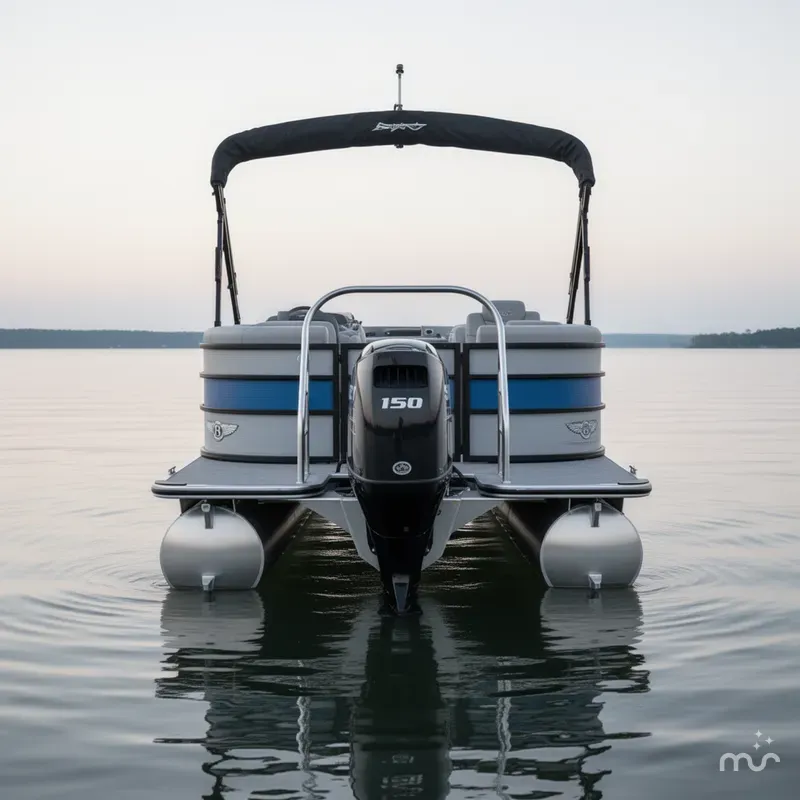 Slide: The Image of Bentley Pontoons 223 Bolt Tri Toon 2025 - 1