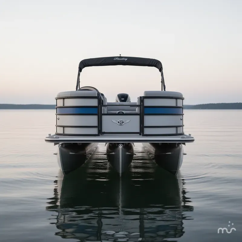 Slide: The Image of Bentley Pontoons 223 Bolt Tri Toon 2025 - 2