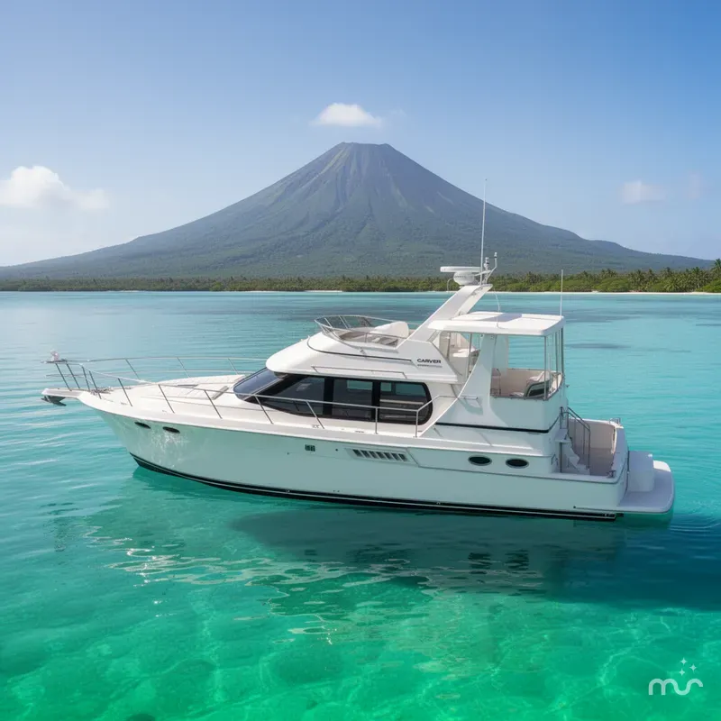 The Image of Carver Yachts 404 Cockpit Motor Yacht 2000 - 0