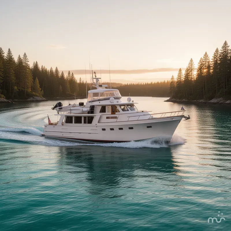 Slide: The Image of Ocean Alexander 50 Pilothouse 1981 - 4