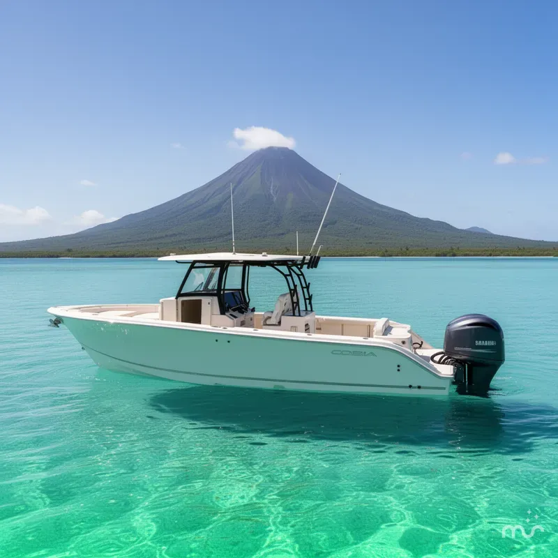 Slide: The Image of Cobia 350 Center Console 2026 - 2