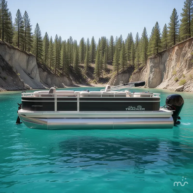 Slide: The Image of Sun Tracker SportFish 20 DLX 2026 - 2