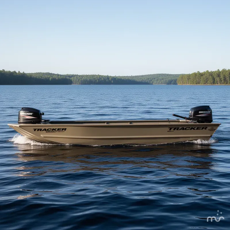 Slide: The Image of Tracker Grizzly 1648 Utility 2026 - 2