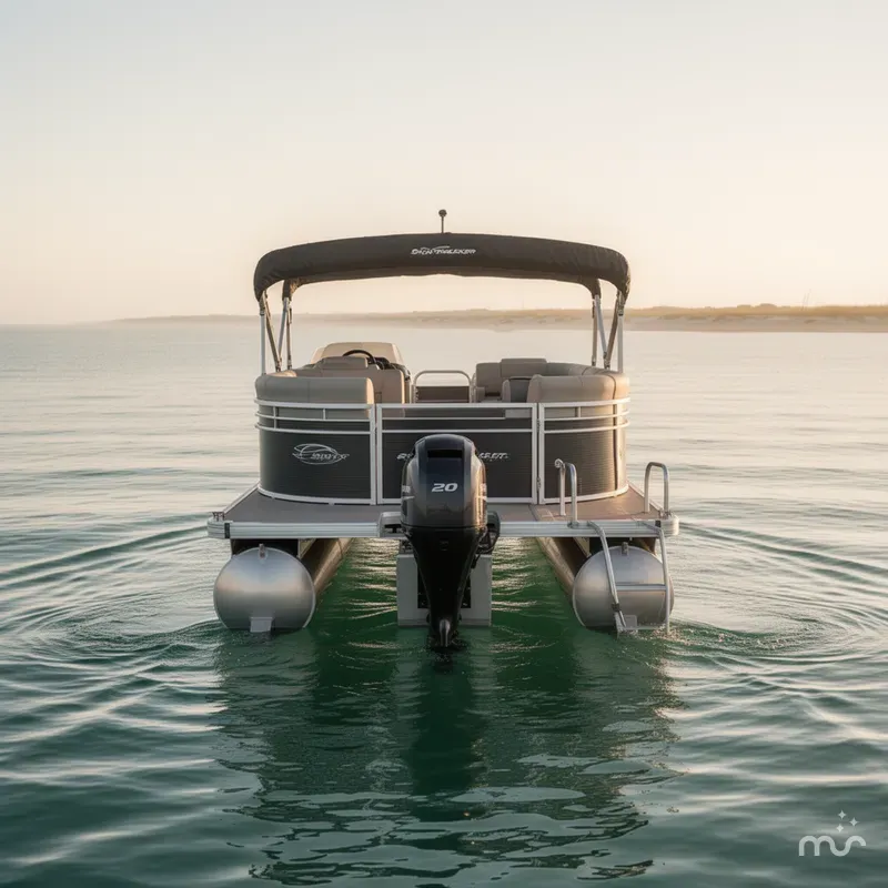 Slide: The Image of Sun Tracker Party Barge 20 DLX 2021 - 2