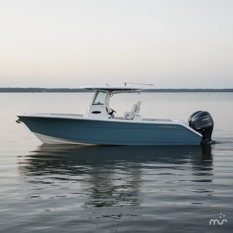 Slide: The Image of Cobia 285 Center Console 2026 - 2