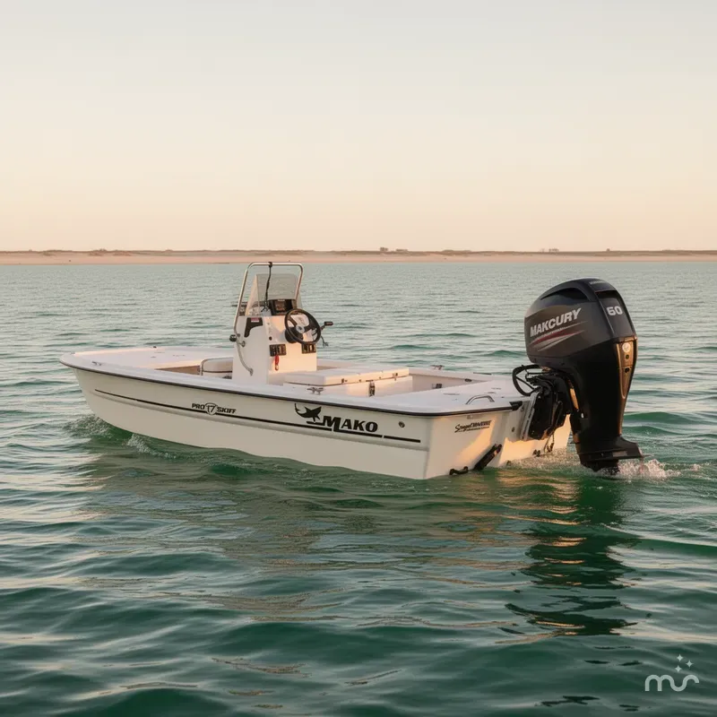 Slide: The Image of Mako PRO 17 SKIFF 2015 - 2