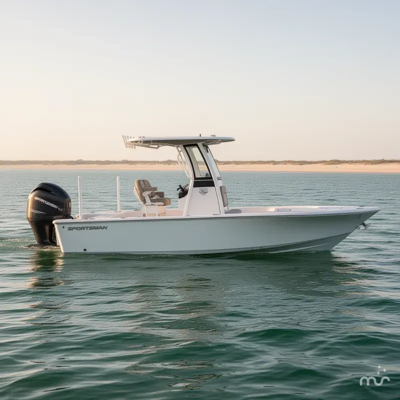 Slide: The Image of Sportsman Masters 227 Bay Boat 2026 - 0