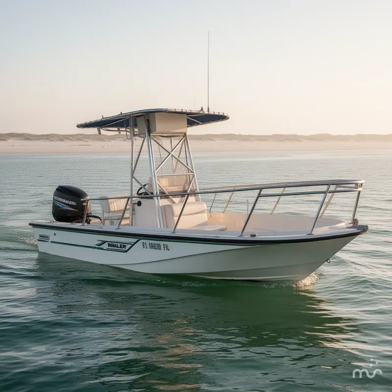 Slide: The Image of Boston Whaler Outrage 18 1988 - 0
