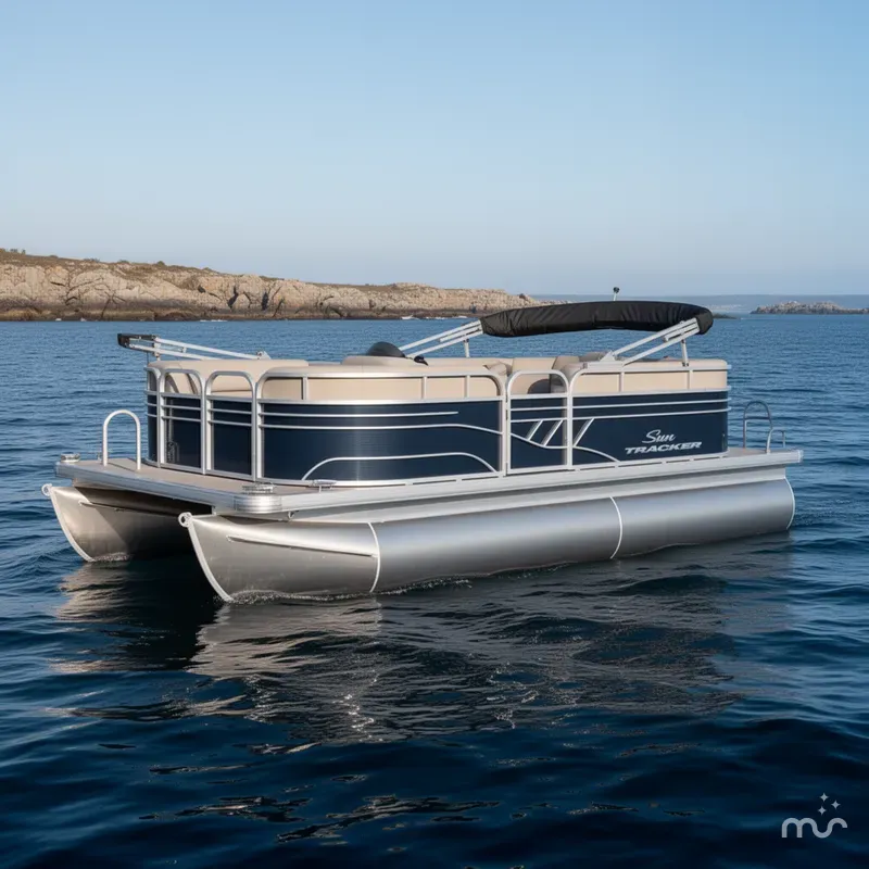 The Image of Sun Tracker Party Barge 20 DLX 2022 - 0
