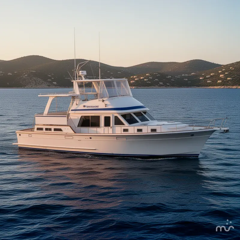 Slide: The Image of Offshore 48 Yachtfisher 1986 - 2