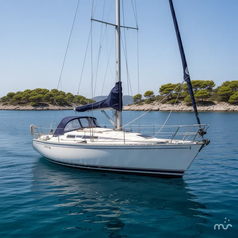 Slide: The Image of Beneteau First 375 1986 - 2
