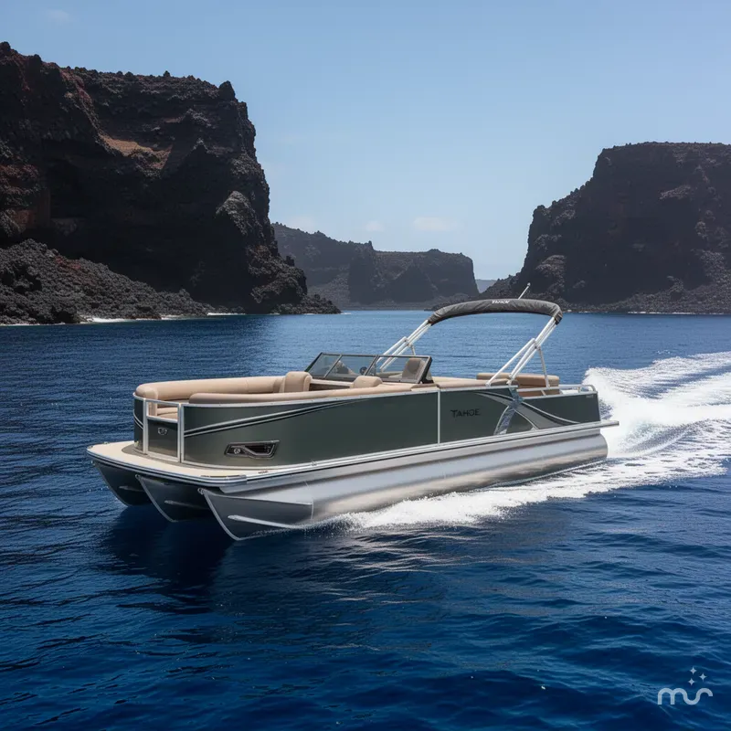 The Image of Tahoe LTZ 200HP Elite Windshield 2385 Tritoon 2026 - 0