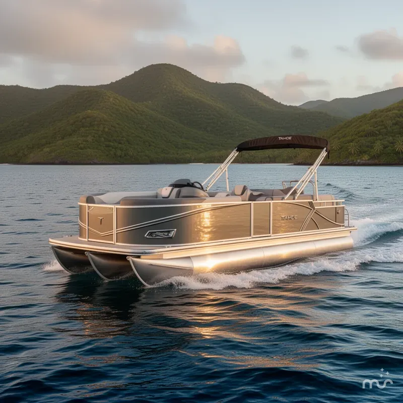 Slide: The Image of Tahoe LTZ 200HP Elite 2385 Tritoon 2025 - 2