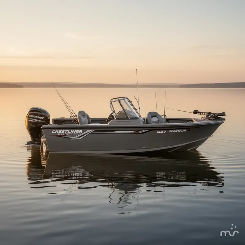 Slide: The Image of Crestliner 2250 Sportfish 2021 - 0