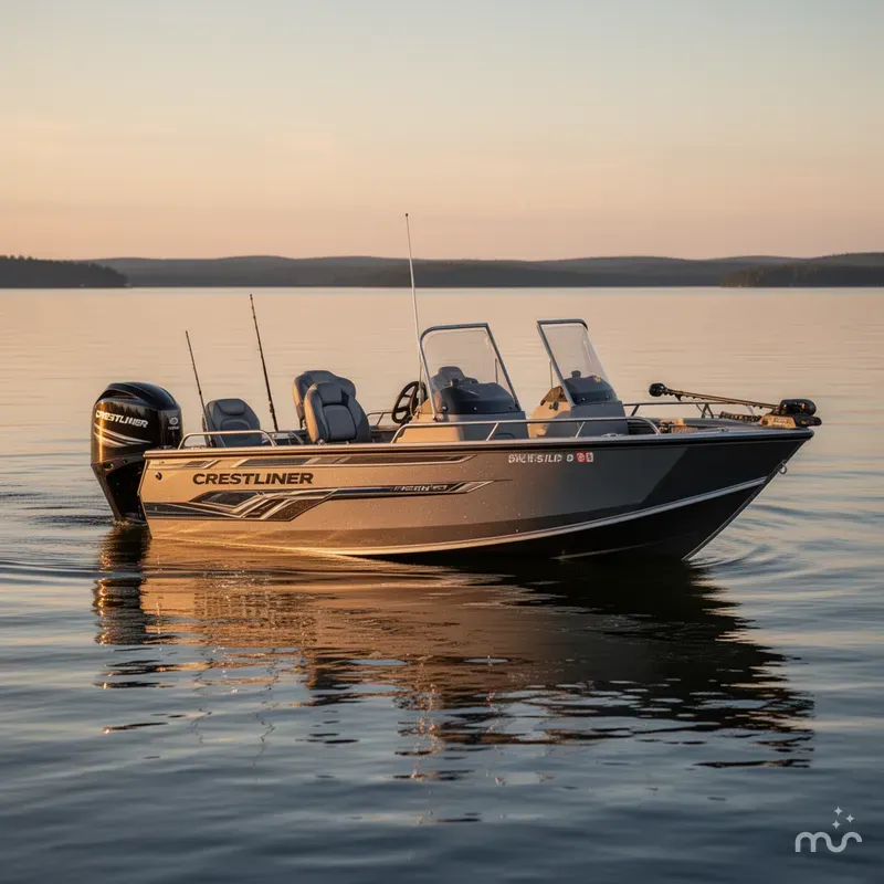 Slide: The Image of Crestliner 2250 Sportfish 2021 - 2