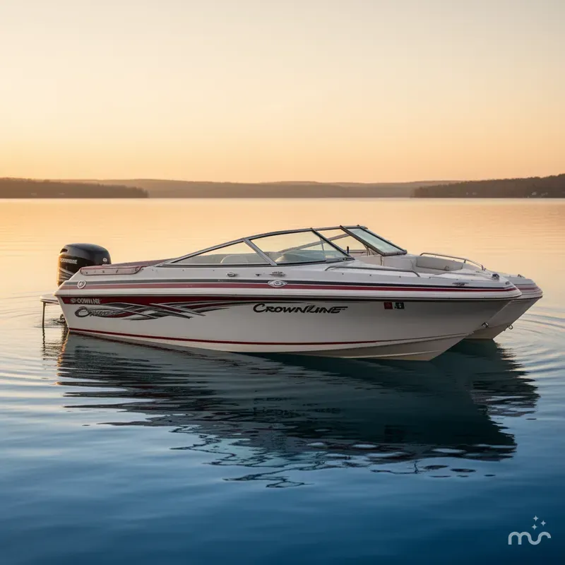 Slide: The Image of Crownline Boats 225 1996 - 2
