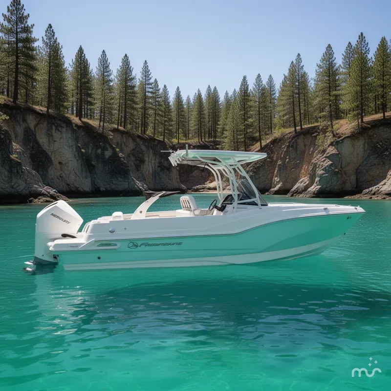 Slide: The Image of Crownline Boats Finseeker 210 2025 - 2