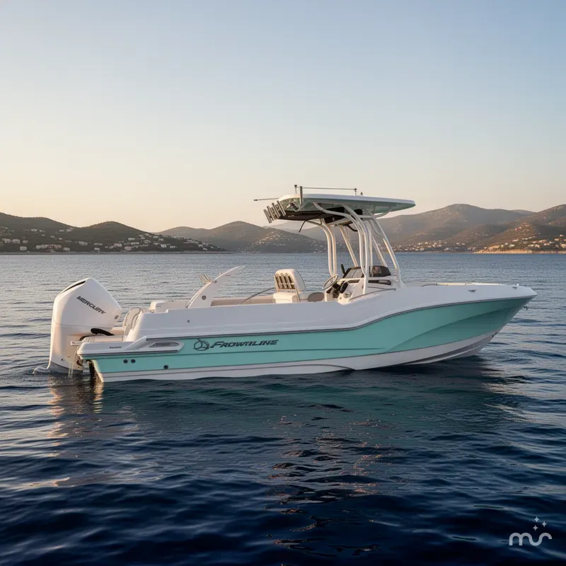 Slide: The Image of Crownline Boats Finseeker 230CC 2025 - 2