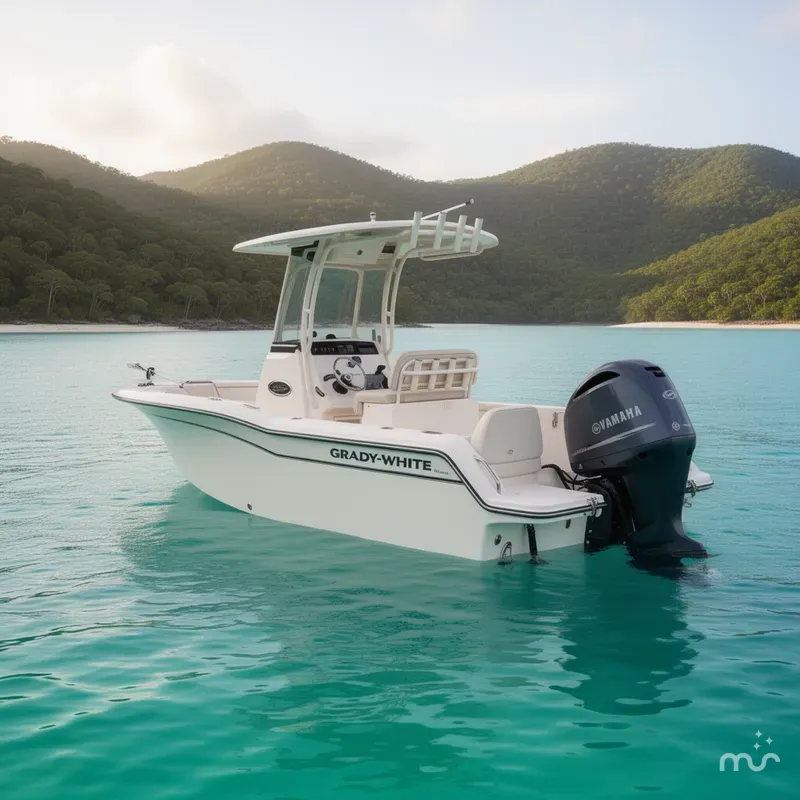Slide: The Image of Grady-White Fisherman 216 2024 - 3