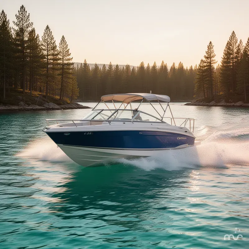 Slide: The Image of Rinker 228 Captiva Deckboat 2009 - 2