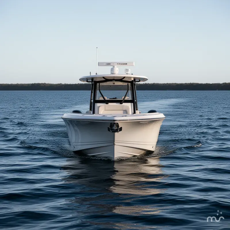 Slide: The Image of Robalo R300 Center Console 2026 - 2