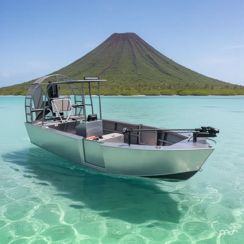 Slide: The Image of Duck Water Boats Airboat 23 2022 - 2
