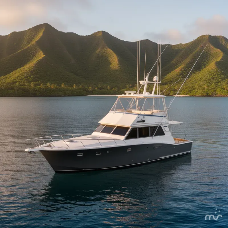 The Image of Hatteras 52 Convertible 1984 - 0