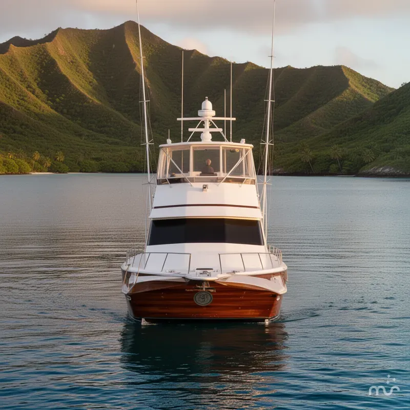 Slide: The Image of Hatteras 52 Convertible 1984 - 3