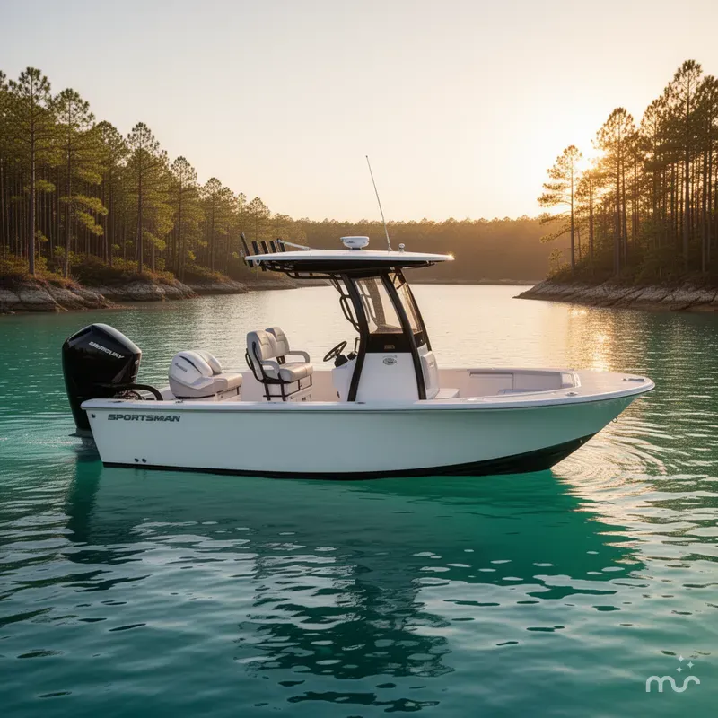 Slide: The Image of Sportsman Masters 247 Bay Boat 2026 - 2