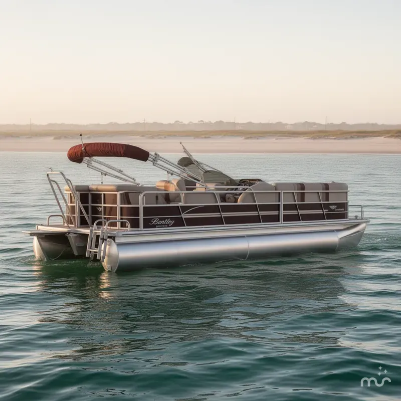Slide: The Image of Bentley Pontoons Bentley Cruise 240 2015 - 0