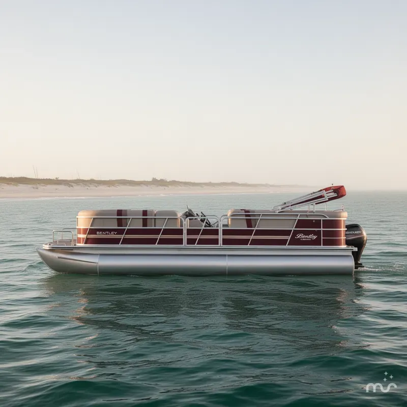 Slide: The Image of Bentley Pontoons Bentley Cruise 240 2015 - 1