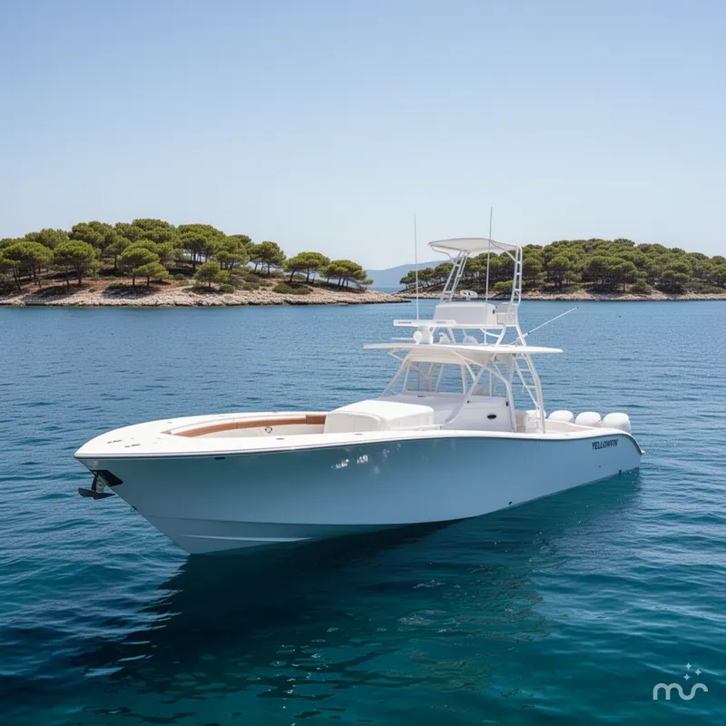Slide: The Image of Yellowfin 42 Offshore 2008 - 2