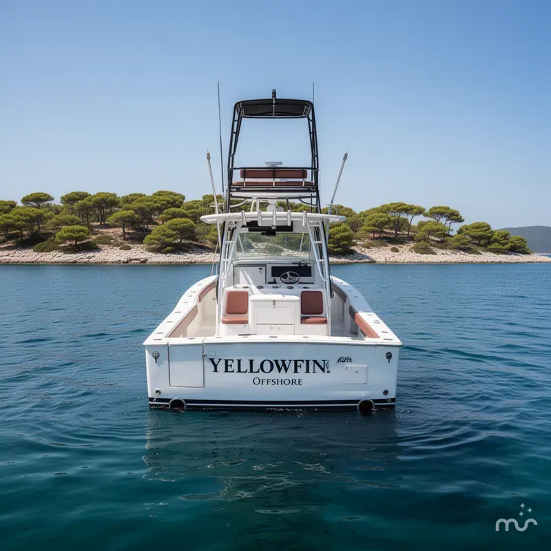 Slide: The Image of Yellowfin 42 Offshore 2008 - 3